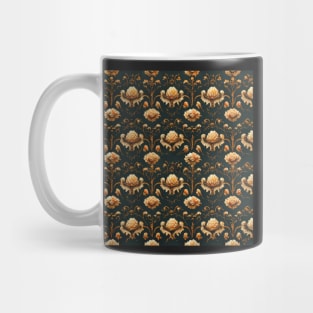 Rococo floral pattern, model 6 Mug